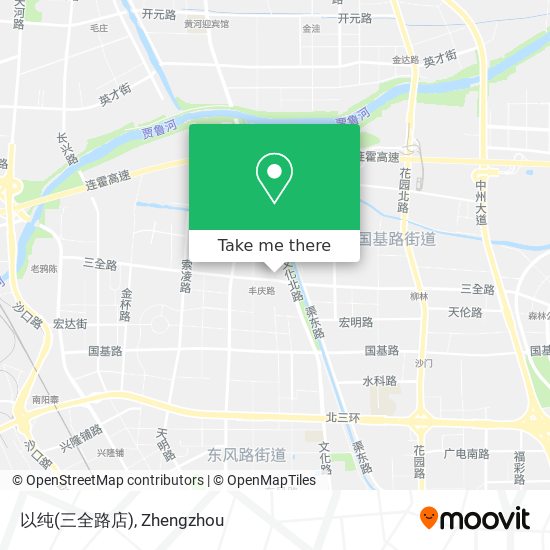 以纯(三全路店) map