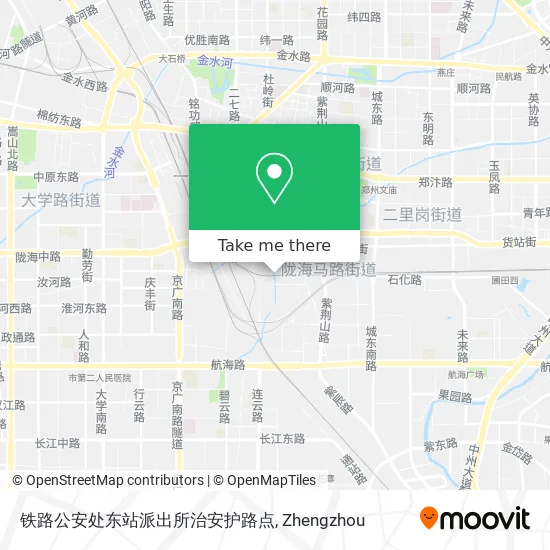 铁路公安处东站派出所治安护路点 map