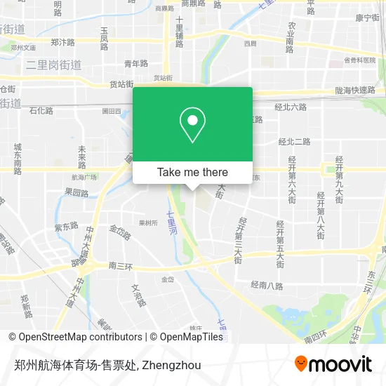 郑州航海体育场-售票处 map