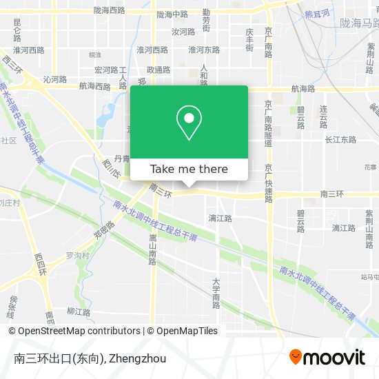 南三环出口(东向) map