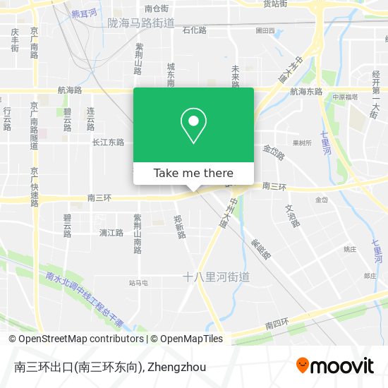 南三环出口(南三环东向) map