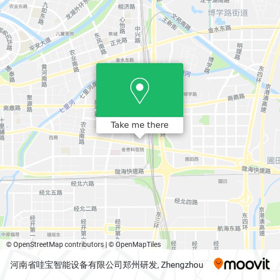 河南省哇宝智能设备有限公司郑州研发 map