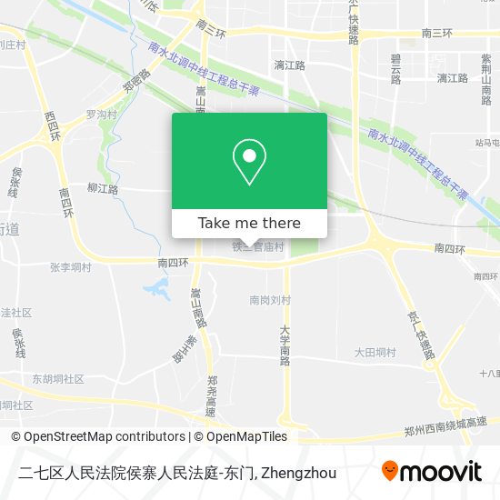 二七区人民法院侯寨人民法庭-东门 map
