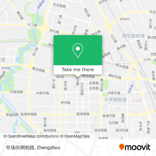 市场街桐柏路 map