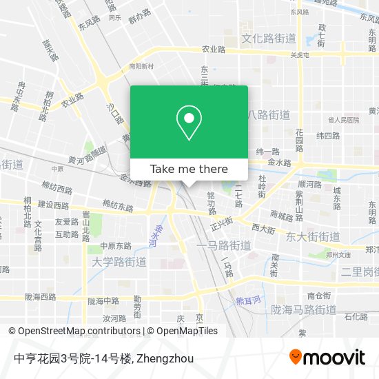 中亨花园3号院-14号楼 map