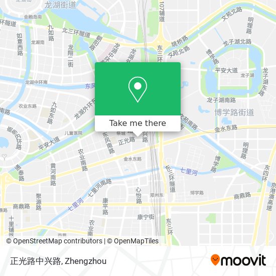 正光路中兴路 map