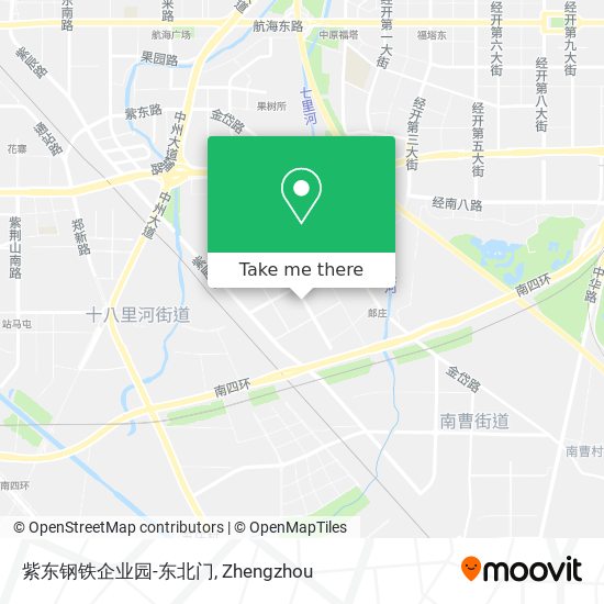 紫东钢铁企业园-东北门 map