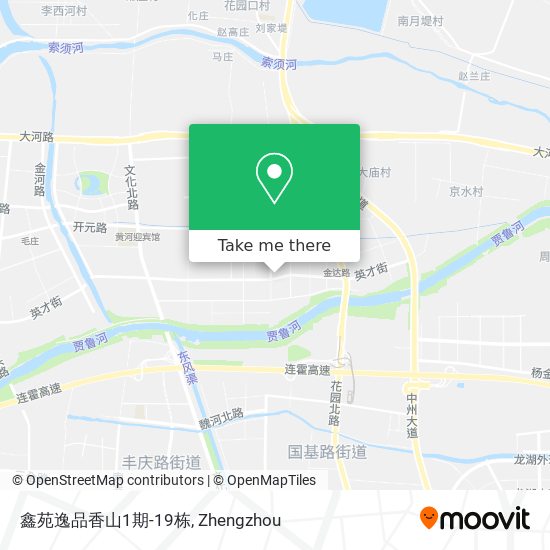 鑫苑逸品香山1期-19栋 map