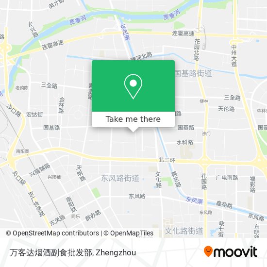 万客达烟酒副食批发部 map