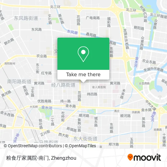 粮食厅家属院-南门 map