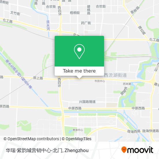 华瑞·紫韵城营销中心-北门 map