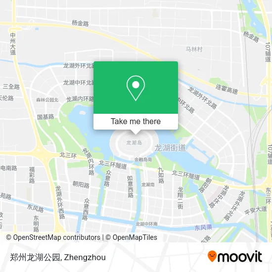 郑州龙湖公园 map