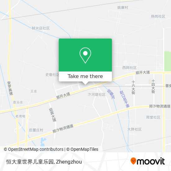 恒大童世界儿童乐园 map