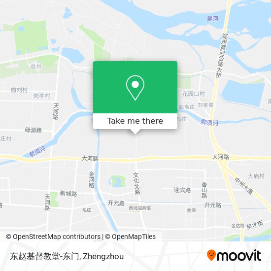 东赵基督教堂-东门 map