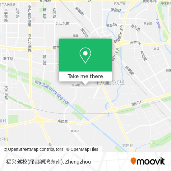 福兴驾校(绿都澜湾东南) map