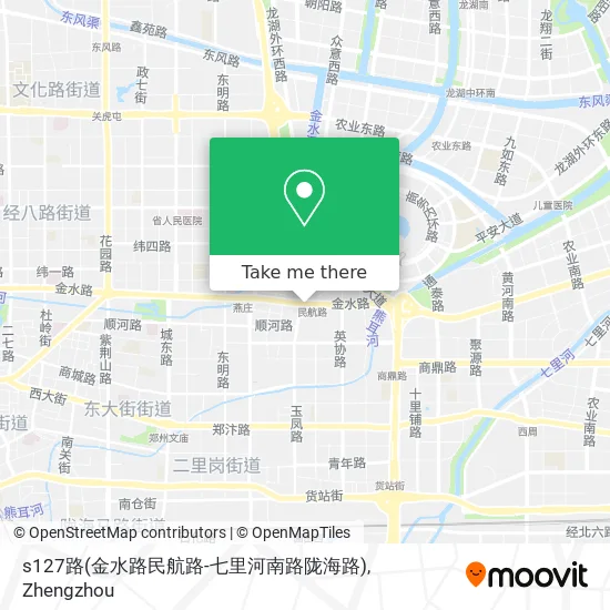 s127路(金水路民航路-七里河南路陇海路) map