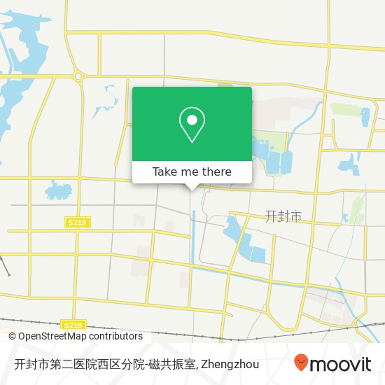 开封市第二医院西区分院-磁共振室 map