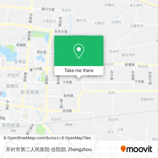 开封市第二人民医院-住院部 map
