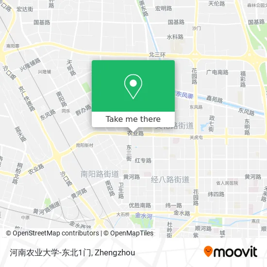 河南农业大学-东北1门 map