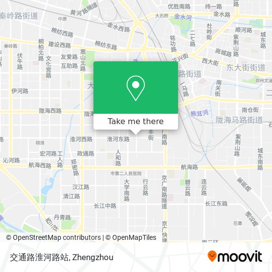 交通路淮河路站 map