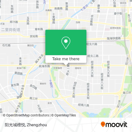 阳光城檀悦 map
