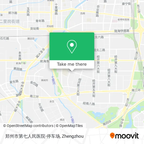 郑州市第七人民医院-停车场 map