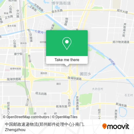中国邮政速递物流(郑州邮件处理中心)-南门 map