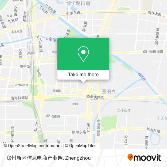 郑州新区信息电商产业园 map