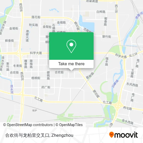 合欢街与龙柏里交叉口 map
