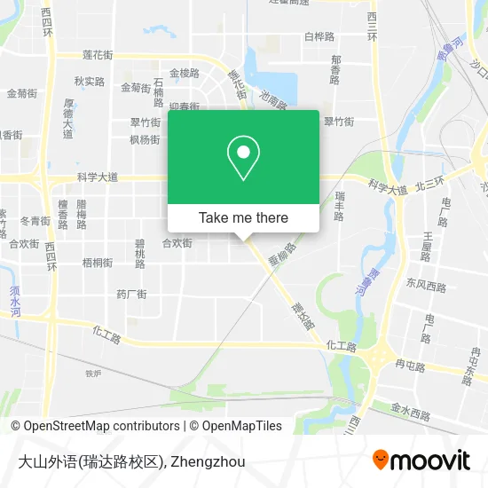 大山外语(瑞达路校区) map