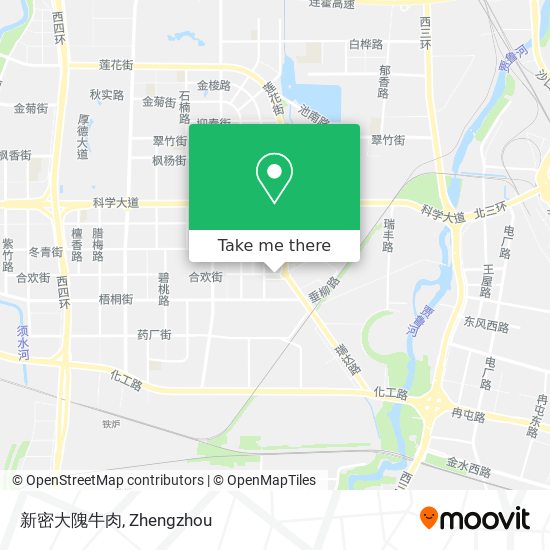 新密大隗牛肉 map