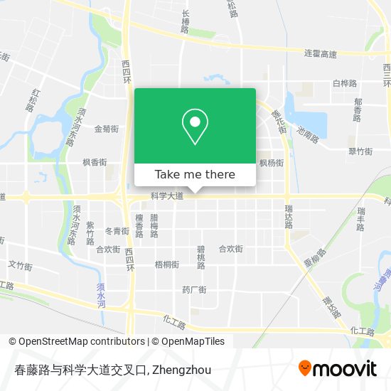 春藤路与科学大道交叉口 map
