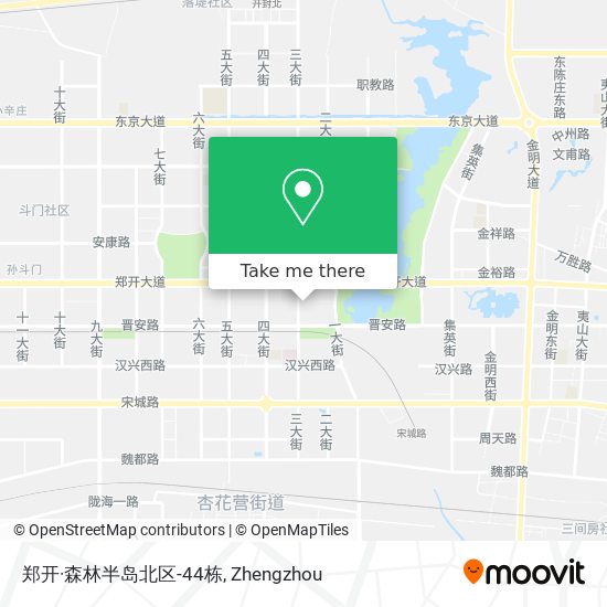 郑开·森林半岛北区-44栋 map