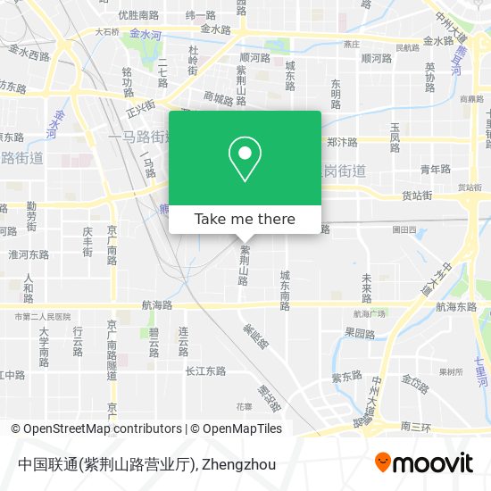 中国联通(紫荆山路营业厅) map
