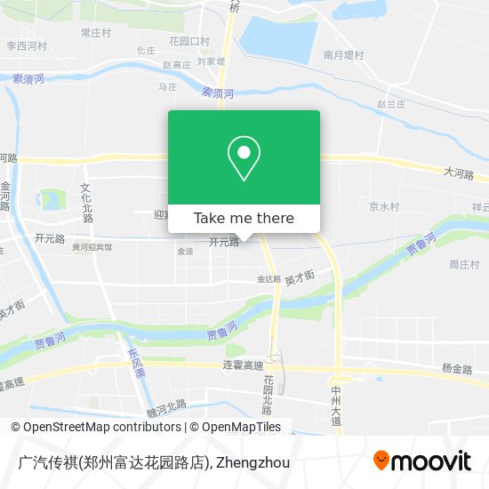 广汽传祺(郑州富达花园路店) map