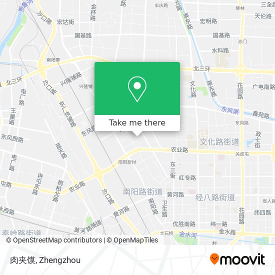 肉夹馍 map
