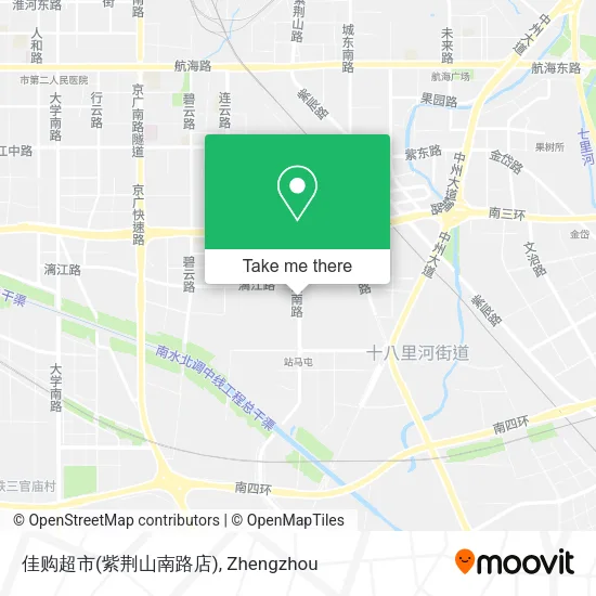 佳购超市(紫荆山南路店) map