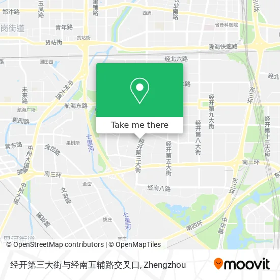 经开第三大街与经南五辅路交叉口 map
