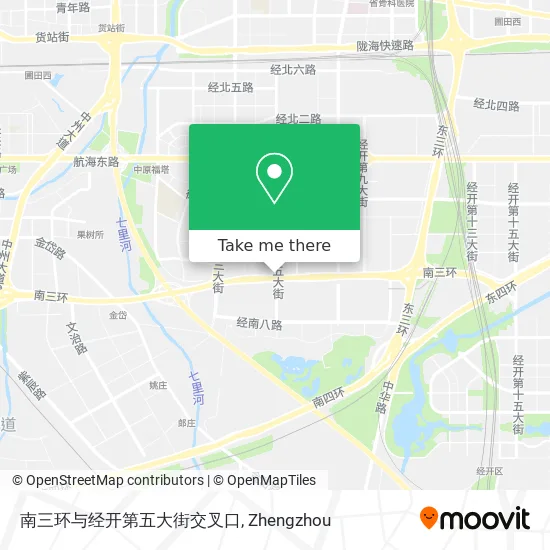 南三环与经开第五大街交叉口 map