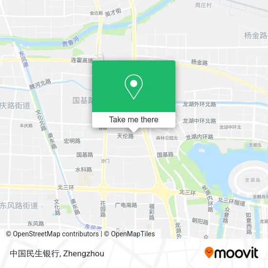 中国民生银行 map