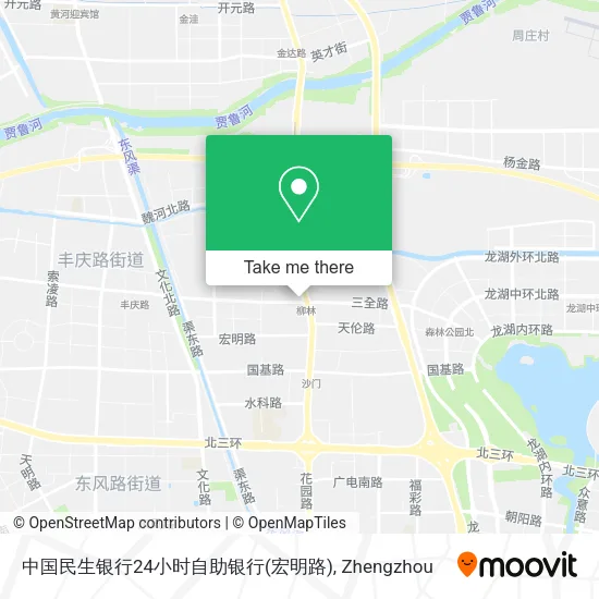 中国民生银行24小时自助银行(宏明路) map