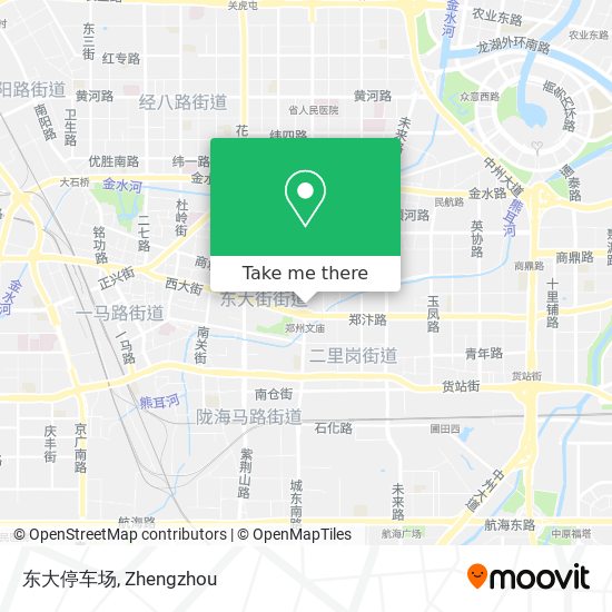 东大停车场 map