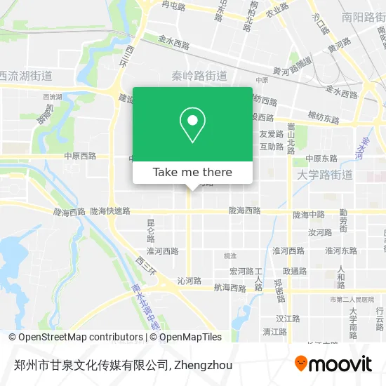 郑州市甘泉文化传媒有限公司 map