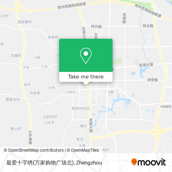 最爱十字绣(万家购物广场北) map