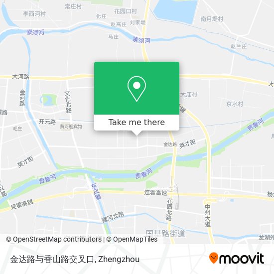 金达路与香山路交叉口 map