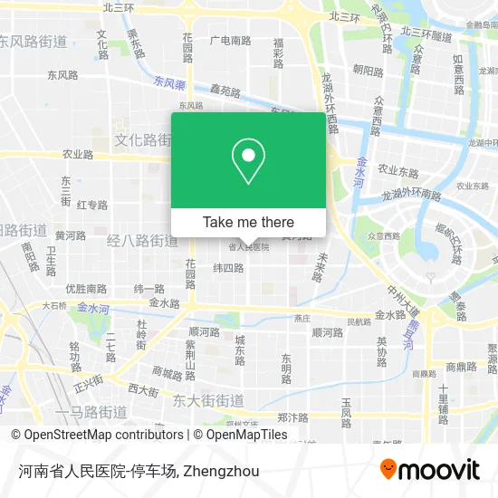 河南省人民医院-停车场 map