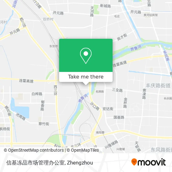 信基冻品市场管理办公室 map