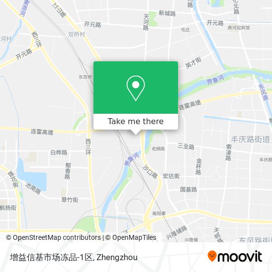 增益信基市场冻品-1区 map