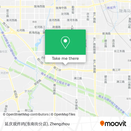 延庆观炸鸡(淮南街分店) map