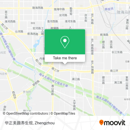 华正美颜养生馆 map